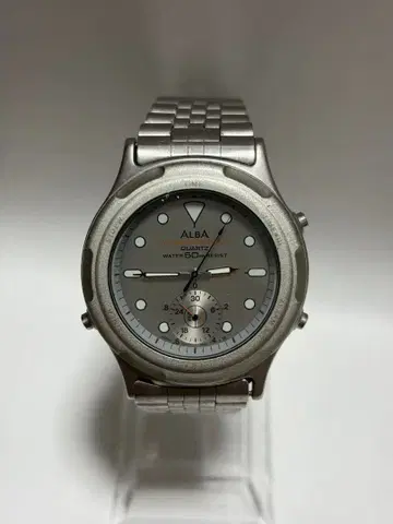 세이코 알바 V600-6030 알람 크로노그래프