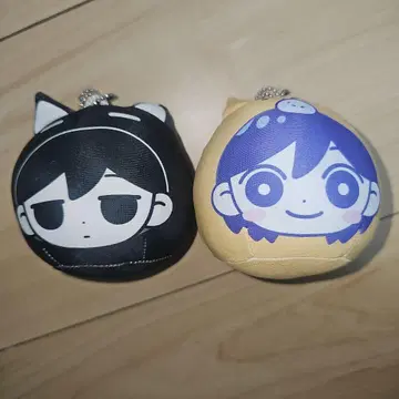 OMORI 봉제 인형 키링 2종 세트