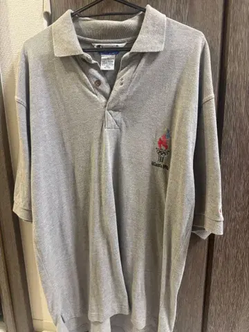 Champion Atlanta 1996 피케 셔츠 그레이 M