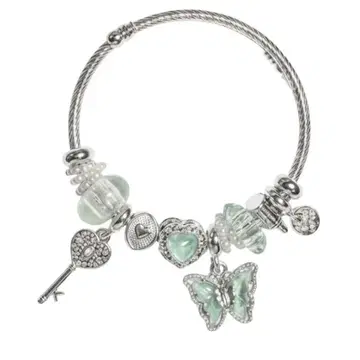 PELLICULE mixture charm bracelet