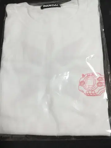 디지몬 어드벤처 문장 모티브 T셔츠 빛의 문장/화이트(XL)