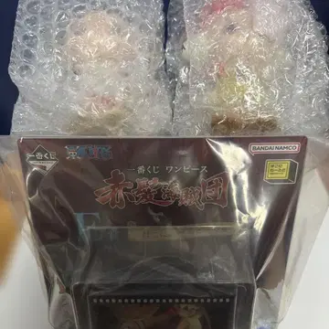 제일복권 원피스 붉은 머리 해적단 E상 F상 (루피 우타) 세트