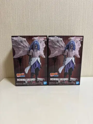 NARUTO 돌풍전 우치하 사스케 피규어 2체 세트