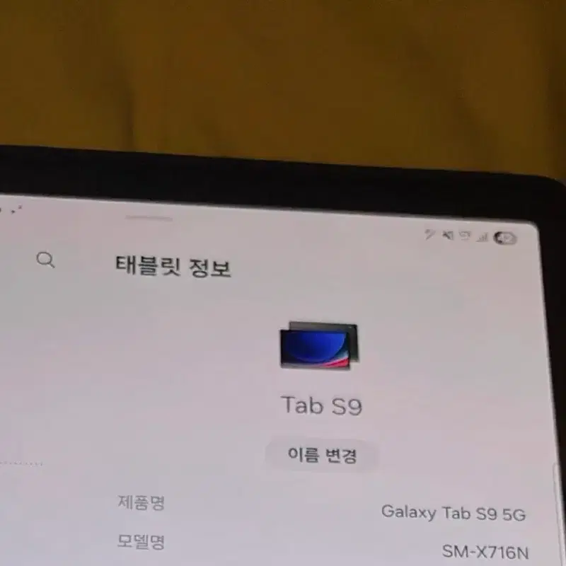 삼성 갤럭시 탭 S9 5G 128GB 그라파이트