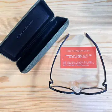 CHAKRAGLASS 안경 오렌지 15% 도수 없음