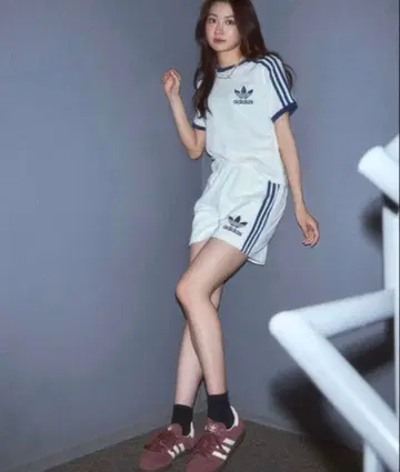 아디다스 오리지널스 쓰리스트라이프 테크플리스 셋업 S