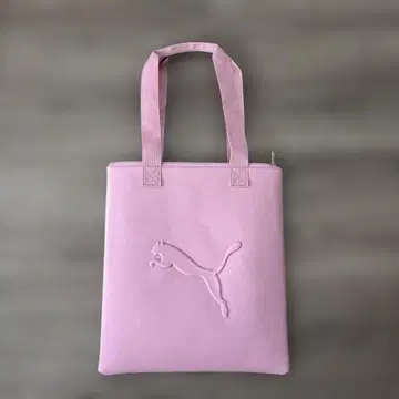 PUMA 토트백 핑크 지퍼 포함