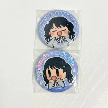 아이돌마스터 샤이니 컬러즈 샤니마스 후쿠마루 코이토 한정판 캔뱃지