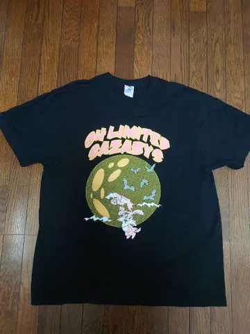 04 Limited Sazabys MOON TOUR 2025 티셔츠 L