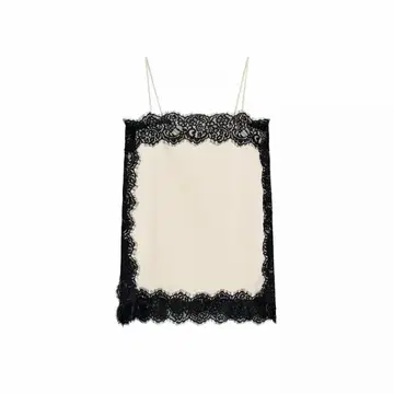 ZARA ZW COLLECTION 새틴 레이스 상의