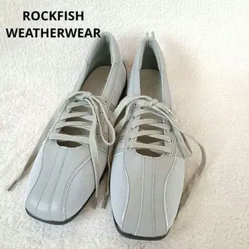 ROCKFISH WEATHERWEAR 레이스업 스니커즈 24 그레이