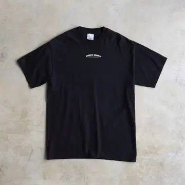 00s 지미 존스 기업 로고 티셔츠 블랙 L 샌드위치