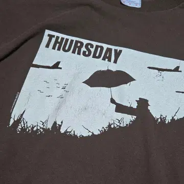 Thursday 밴드 티셔츠 2006 스크리모 포스트 하드코어