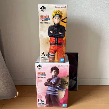 제일복권 NARUTO 질풍전 A상 D상 피규어 세트