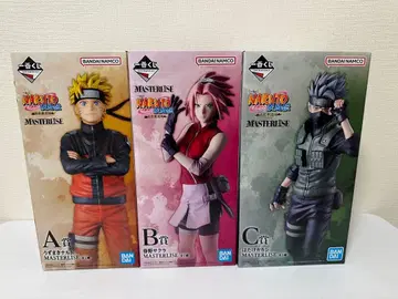 제일복권 NARUTO 돌풍전 피규어 A B C상 세트