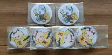 성인 남성 3인조 굿즈 캔뱃지 월피스 카터 냥야오츄
