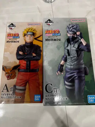 제일복권 NARUTO 나루토 피규어 A상 C상 세트