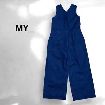 MY__1LDK 데님 살로펫 올인원 V넥 스테디셀러