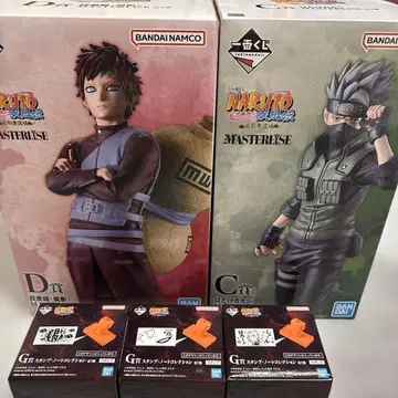 제일복권 NARUTO 피규어 카카시 가아라 2체 세트