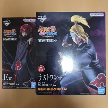 제일복권 NARUTO 사소리 데이다라 아카츠키 2체 세트