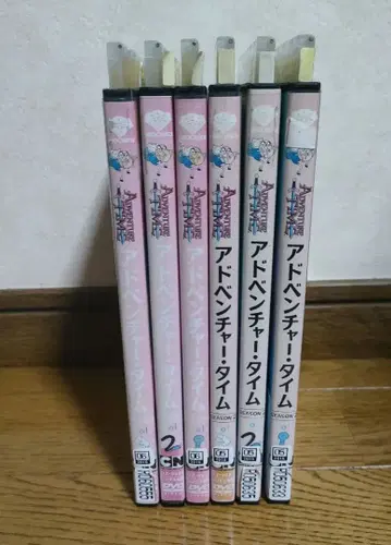 어드벤처 타임 시즌 2.3 DVD 세트