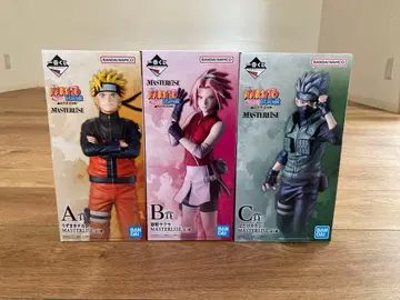 제일복권 NARUTO 돌풍전 피규어 A B C상 세트