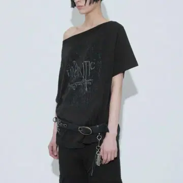 bohemseo 상의 hypnotic boatneck t 시즈니룩