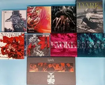 중고 CD lynch. 린치 모음 9점 세트 묶음 판매