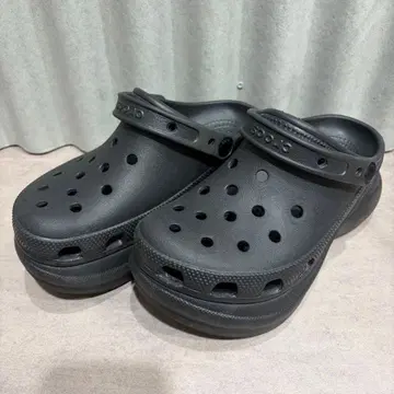 CROCS 클래식 베이 클로그 통굽 샌들 21cm