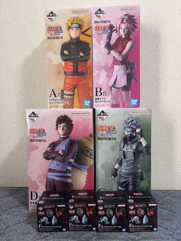 제일복권 NARUTO 돌풍전 피규어 A B C D상 세트 F상 컴프