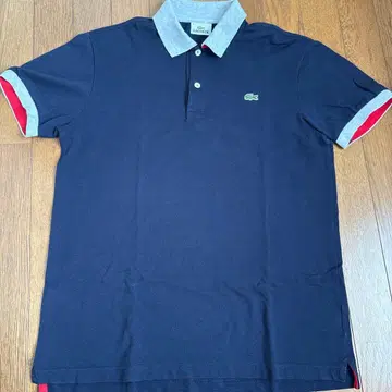 LACOSTE 피케 셔츠 네이비 4 사이즈