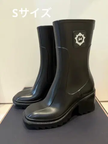 새상품급 Rady S사이즈 7cm 힐 레인부츠