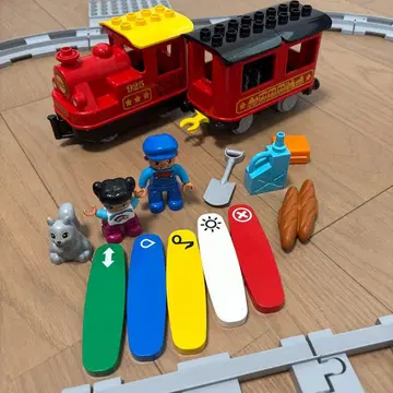레고(LEGO) 듀플로 네가 기관사야! 밀어서 GO 기관차 디럭스