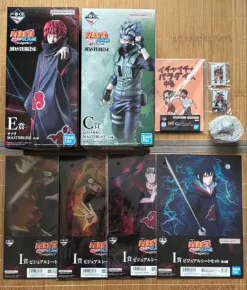 NARUTO 나루토 제일복권 C상 카카시 E상 사소리 피규어 외 10점