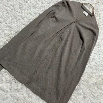 Calvin Klein 와플 가디건 그레이 M