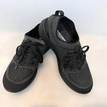 스케쳐스 SKECHERS BOBS 블랙 메쉬 스니커즈 24.0cm