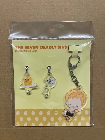 요코구루미 일곱개의 대죄 x GU 아크릴 ESCANOR