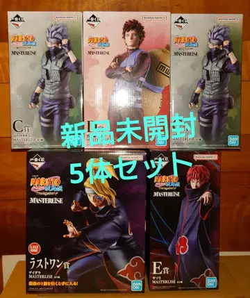 제일복권 NARUTO-나루토- 질풍전 풍영탈환편 피규어 4종 5체
