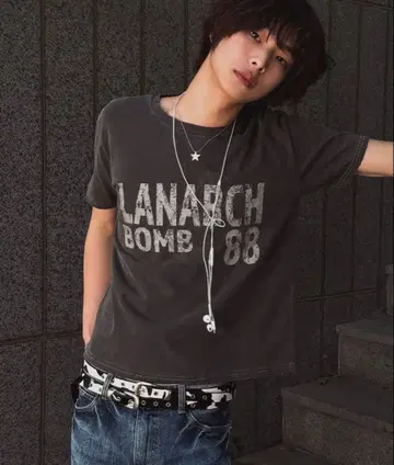 LANARCH BOMB 88 빈티지 가공 티셔츠
