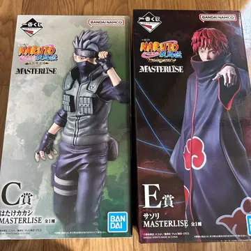 제일복권 NARUTO 돌풍전 사소리 카카시 피규어 세트