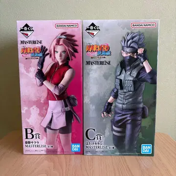 제일복권 NARUTO B상 하루노 사쿠라 C상 하타케 카카시 피규어