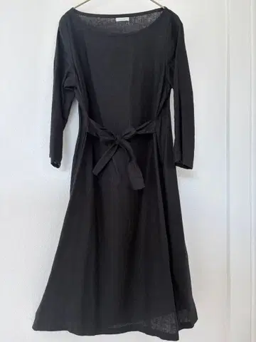 fog linen work 린넨 100% 원피스 블랙