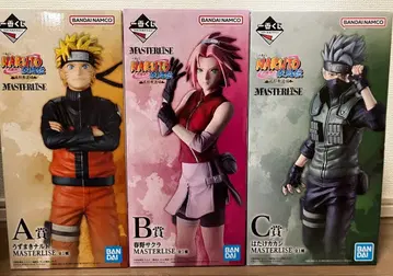 NARUTO 복권 피규어 나루토 사쿠라 카카시