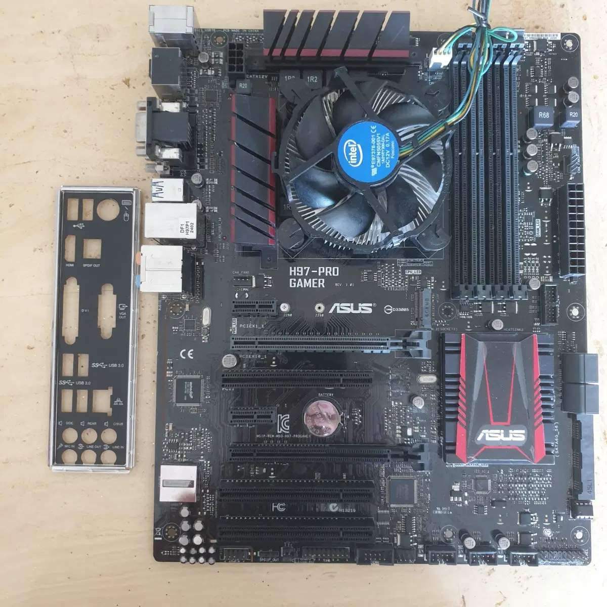 인텔 i7 4790 cpu ASUS H97-PRO GAMER 메인보드 | 브랜드 중고거래 