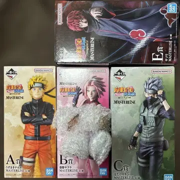 NARUTO 제일복권 A B C E상 나루토 사쿠라 카카시 사소리 덤