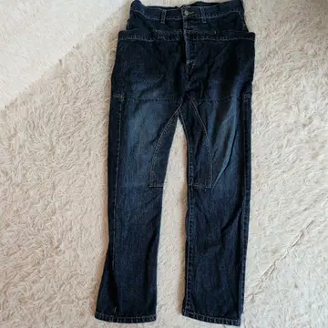 CABANE de ZUCCa 주카 데님 팬츠 L 입체 재단