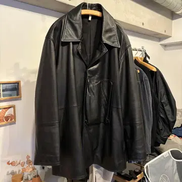 CCU RYAN THROAT LATCH JACKET 가죽 자켓