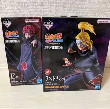 제일복권 NARUTO 질풍전 사소리 데이다라 피규어 세트 라스트 원