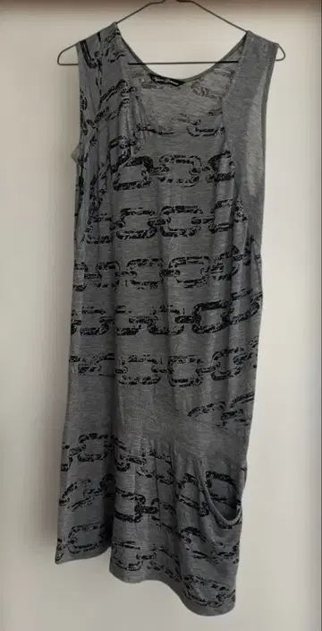 Hysteric Glamour 체인 패턴 슬리브리스