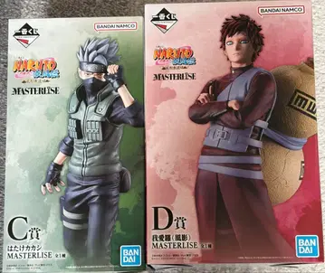 제일복권 NARUTO 돌풍전 C상 카카시 D상 가아라 피규어